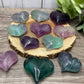Fluorite Carved Hearts