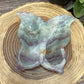 Butterfly Dish Carving - Fluorite