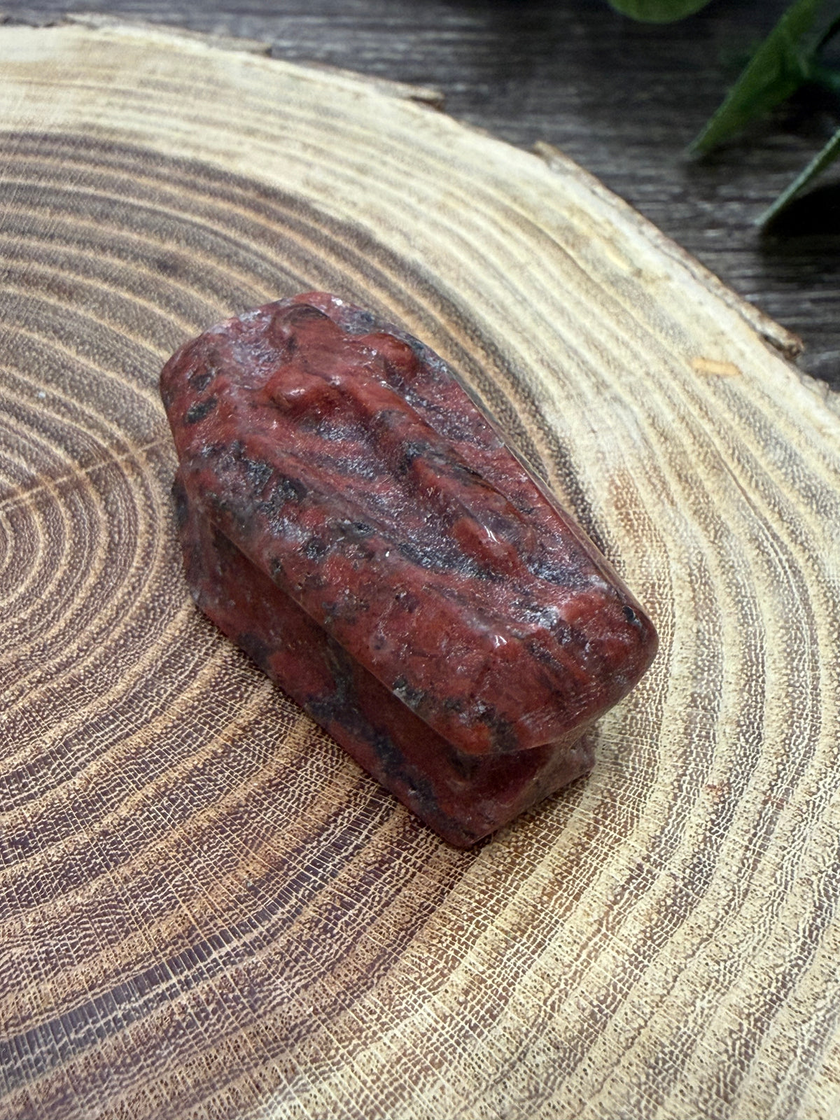 Coffin Crystal Carving