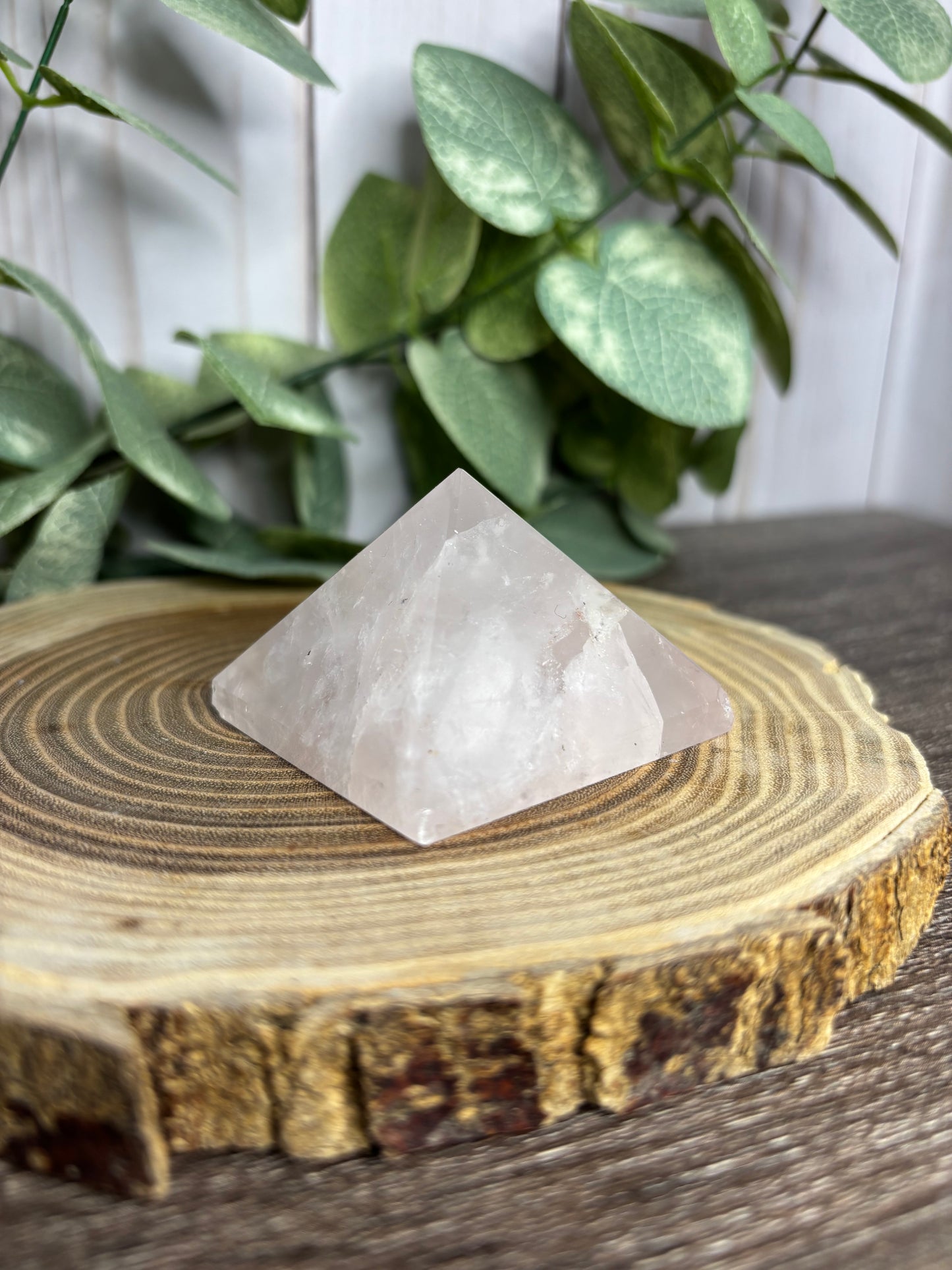 Rose Quartz Pyramid