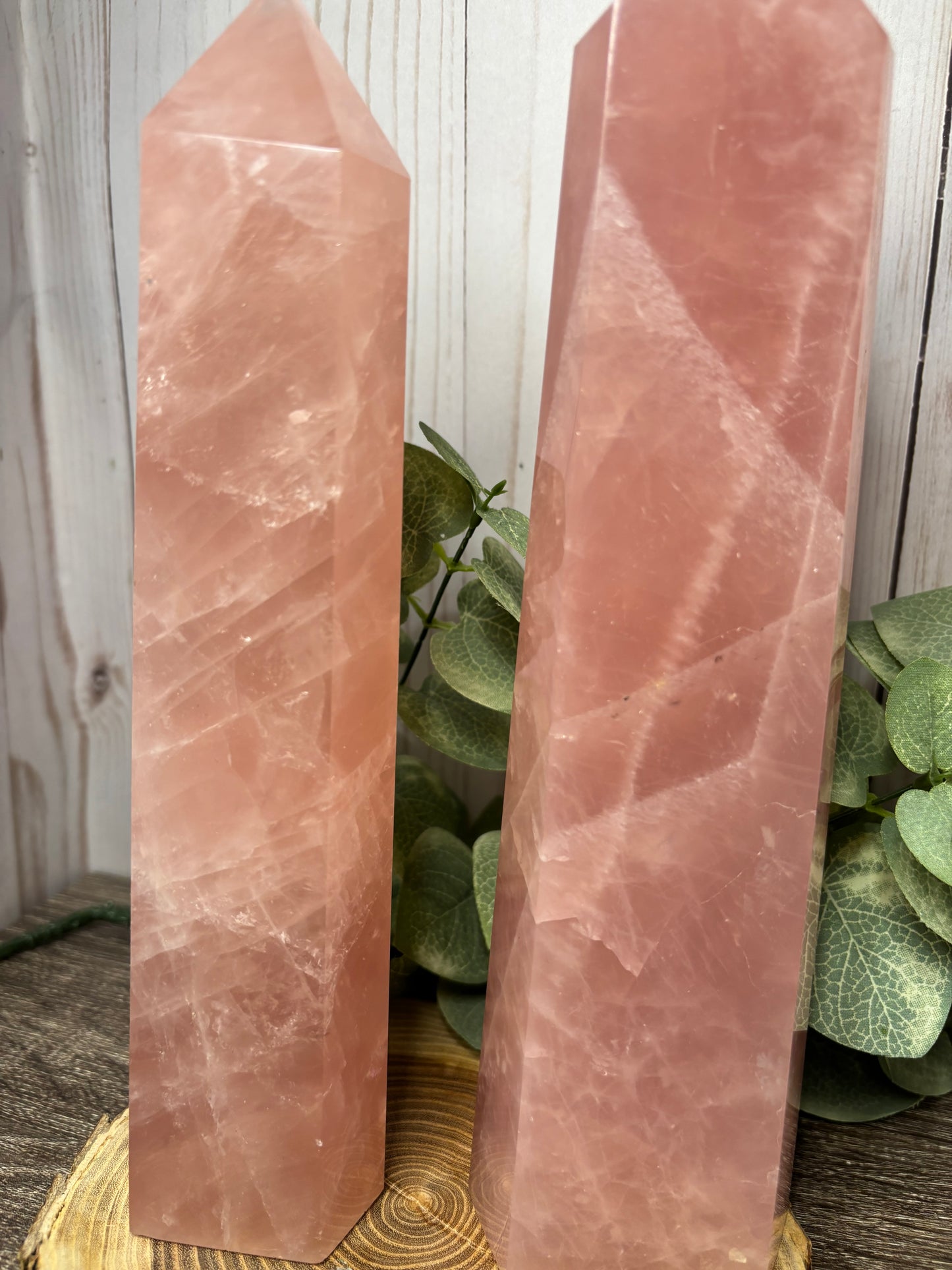 Rose Quartz Towers - Statement Pieces