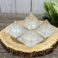 Clear Quartz Pyramid Carving