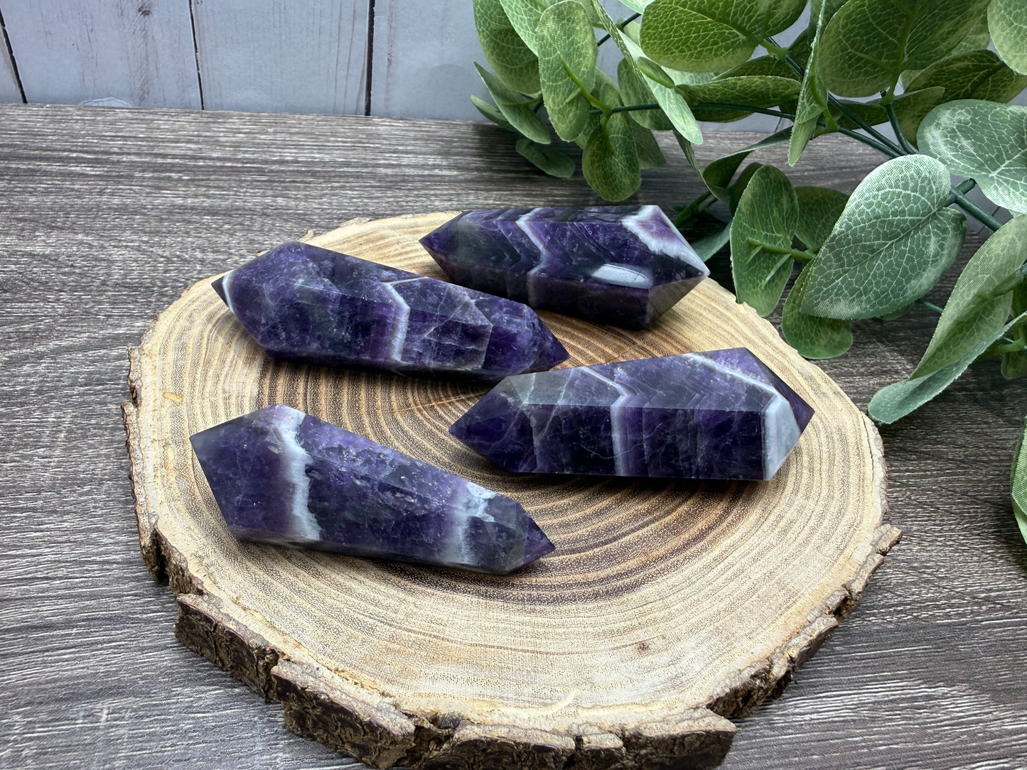 Chevron Amethyst Double Terminated (DT)