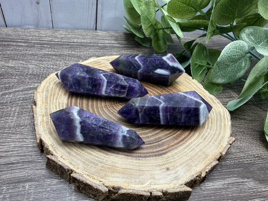 Chevron Amethyst Double Terminated (DT)