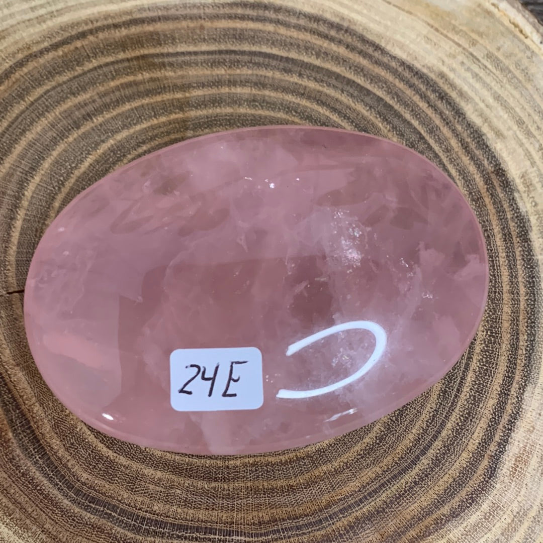 Rose Quartz Palm Stones