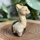 Llama Crystal Carving - Picture Jasper