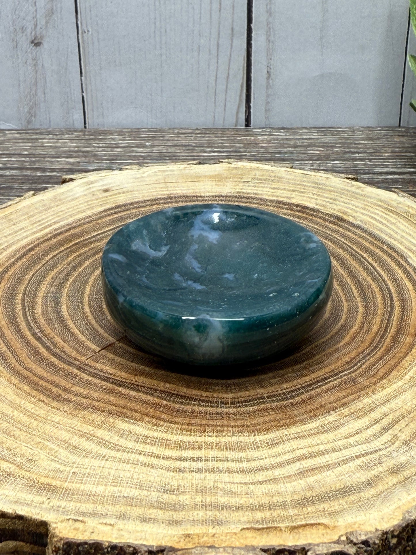 Moss Agate Bowls