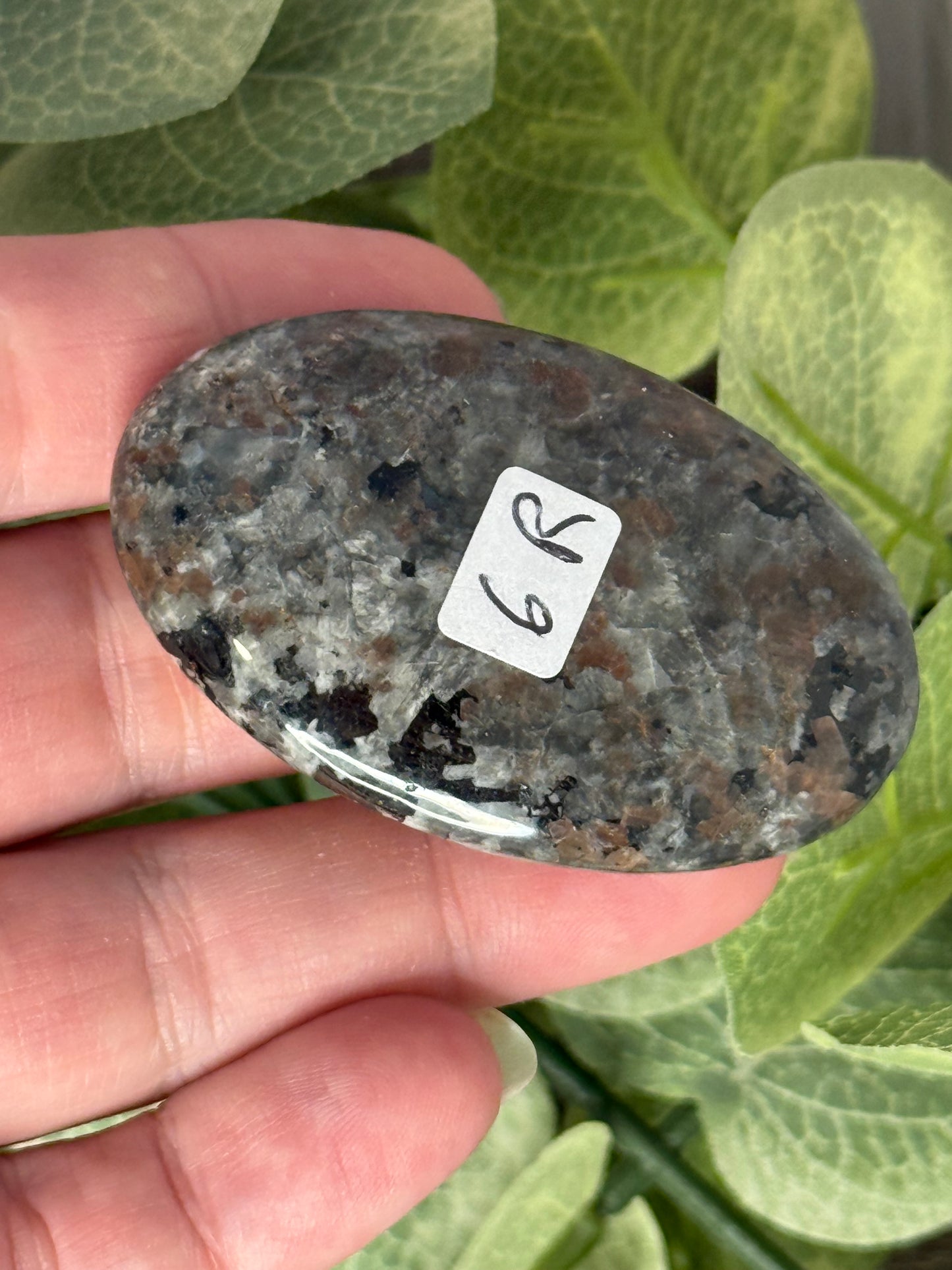 Yooperlite Palm Stones