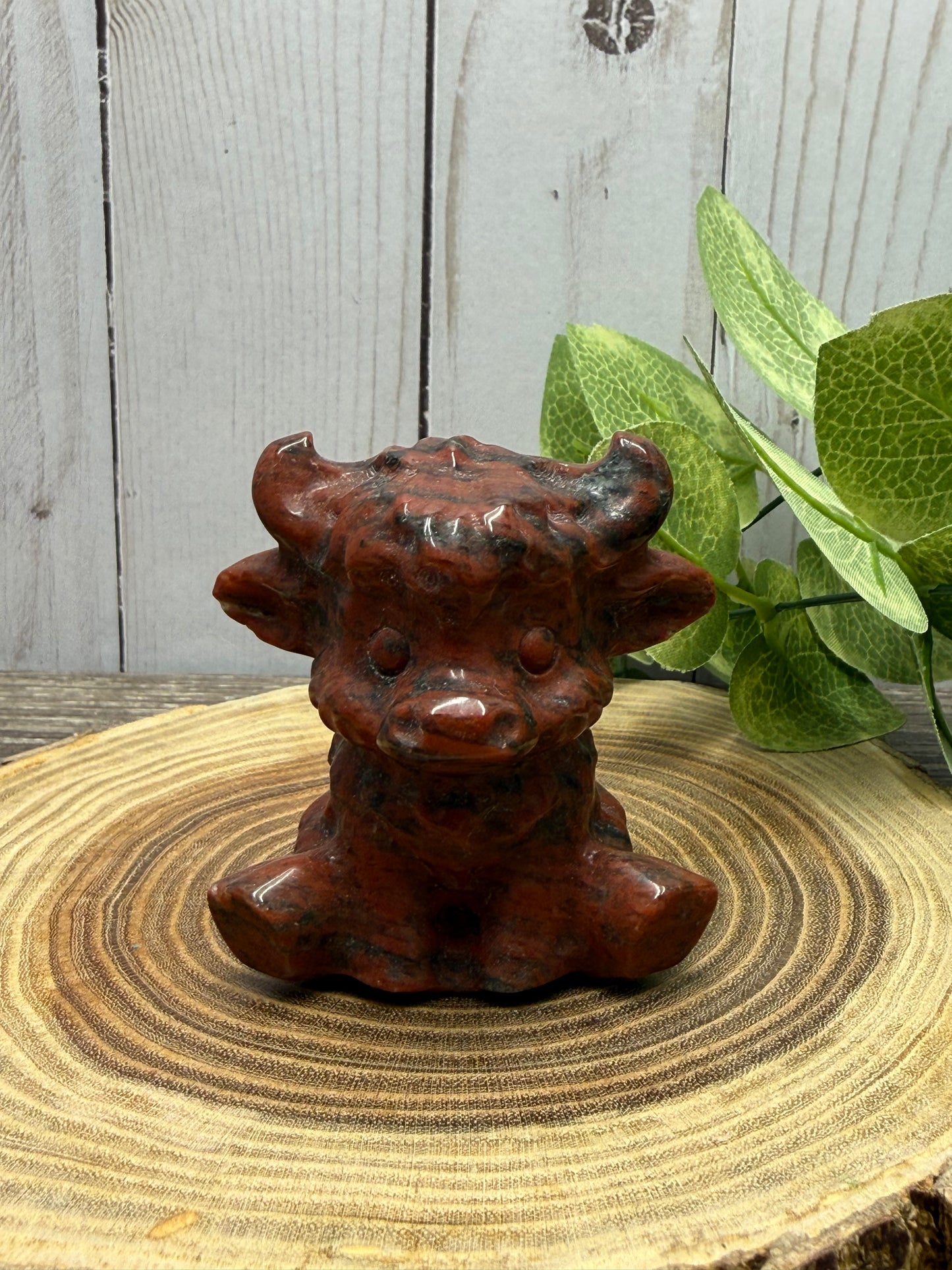 Hyland Cow Carvings - Sitting