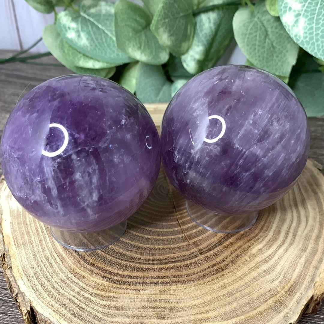 Amethyst Spheres