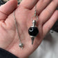 Pendulum Round  - Obsidian