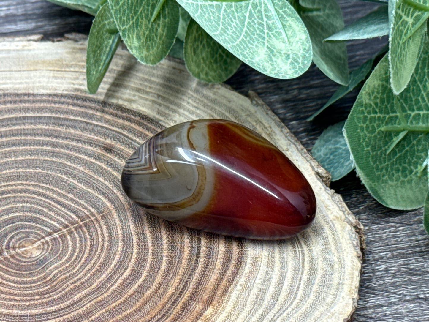 Sardonyx Palm Stones