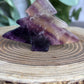 Christmas Tree Crystal Carving (Fluorite)