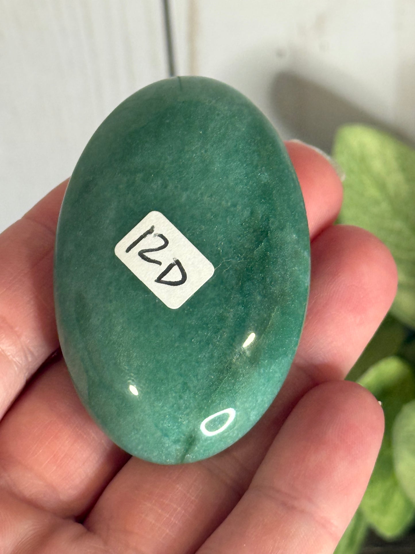 Green Aventurine Palm Stones
