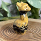 Llama Crystal Carving - Picture Jasper