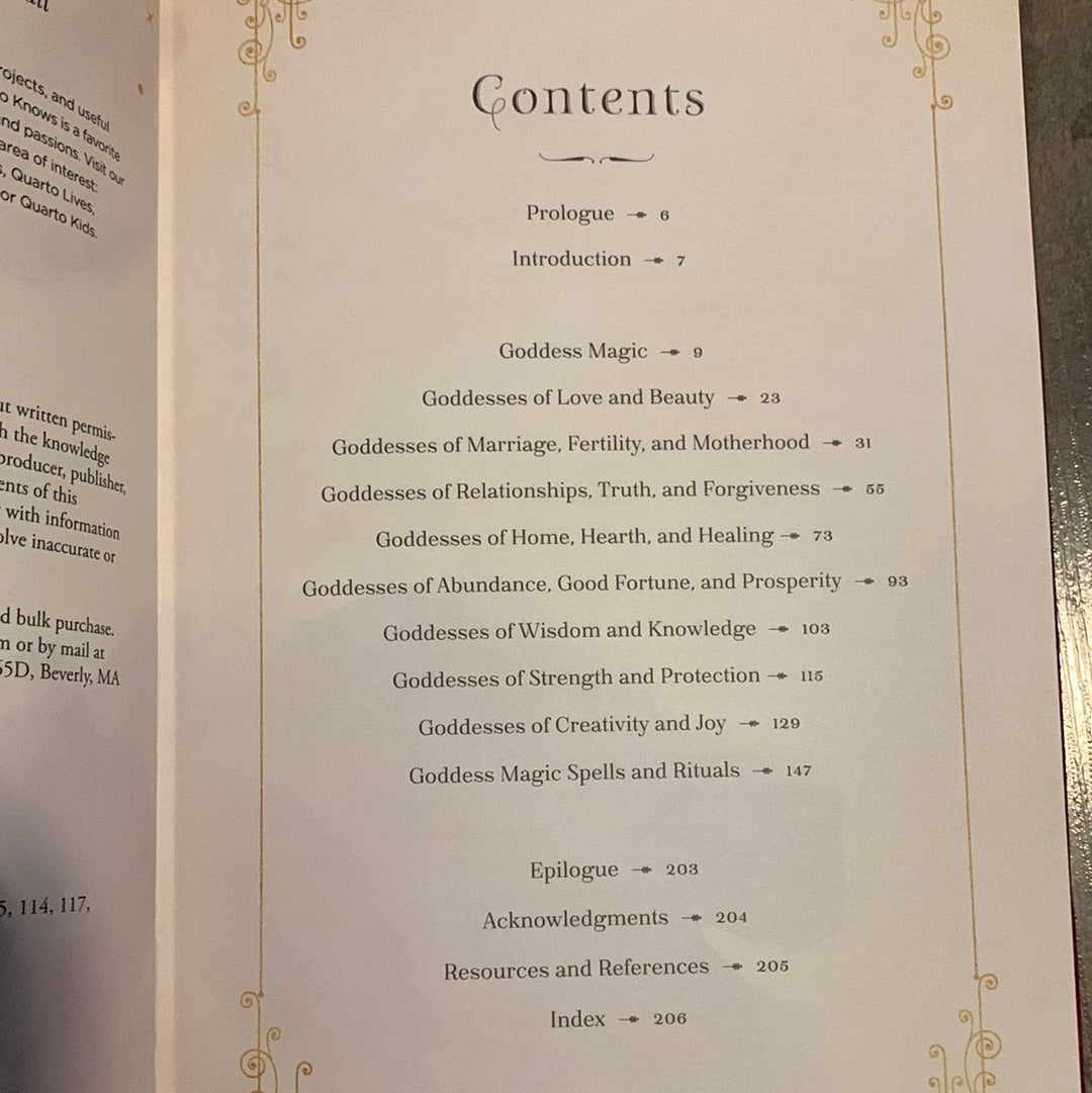 Goddess Magic: A Handbook of Spells, Charms, and Rituals Divine in Origin