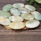 Pistachio Calcite Palm Stone