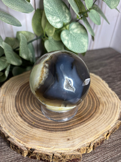 Lava Agate Spheres
