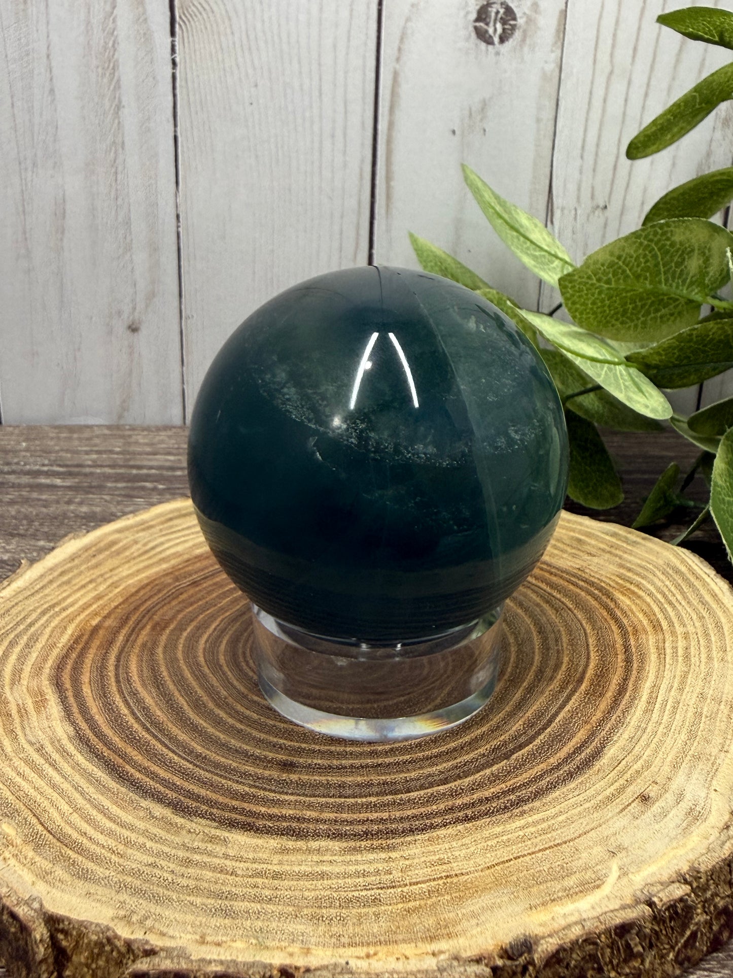 Blue Fluorite Sphere