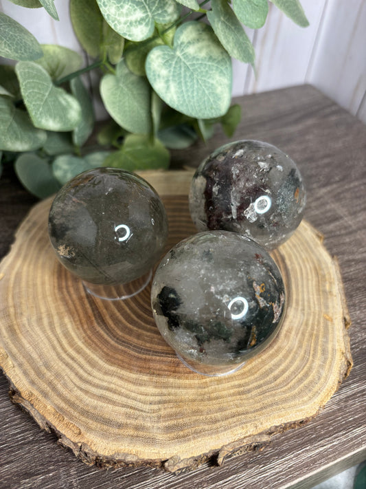 Garden Quartz Spheres