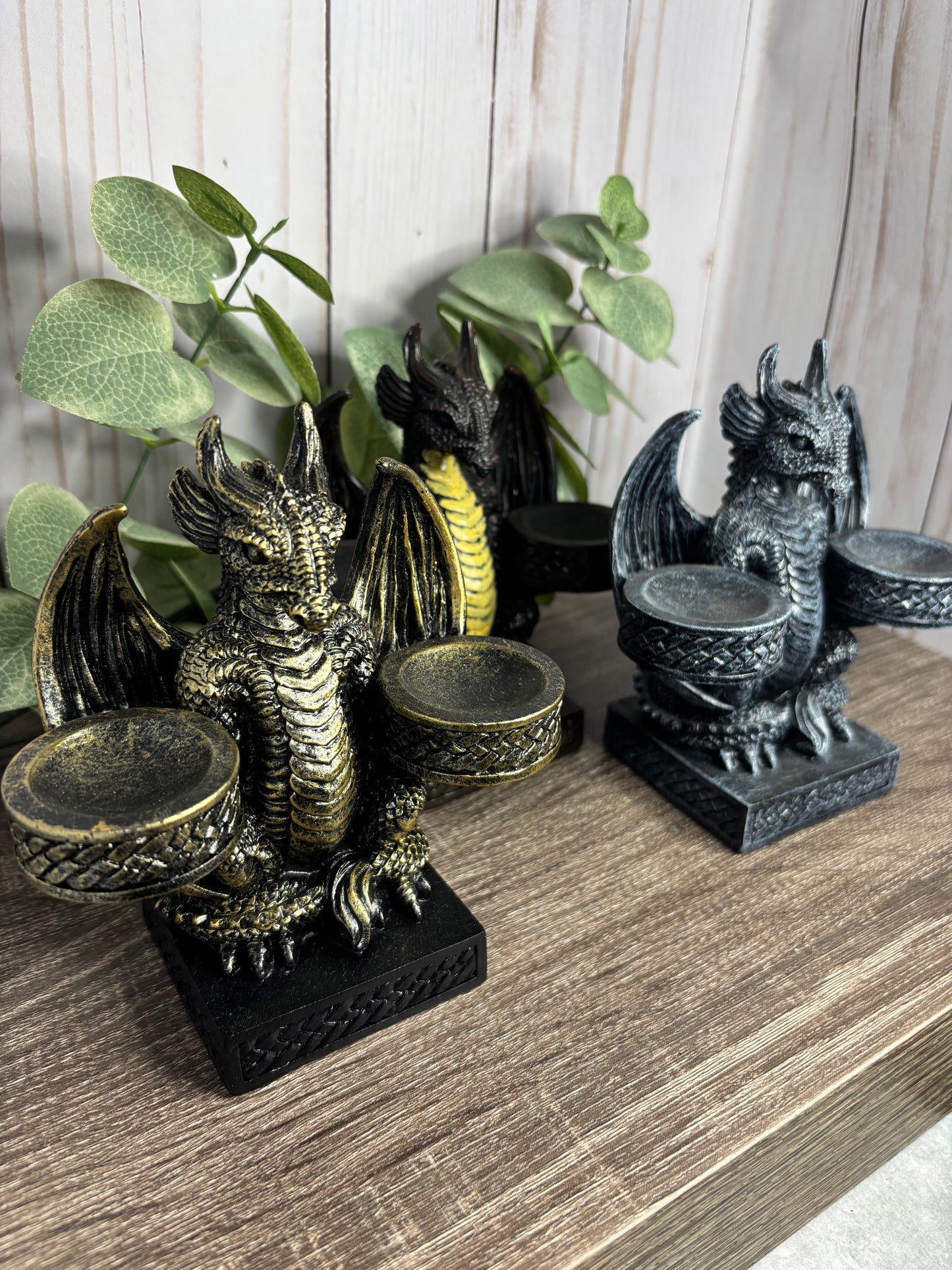 Dragon Sphere Holder/Stand - Style 2 (Double Holder)