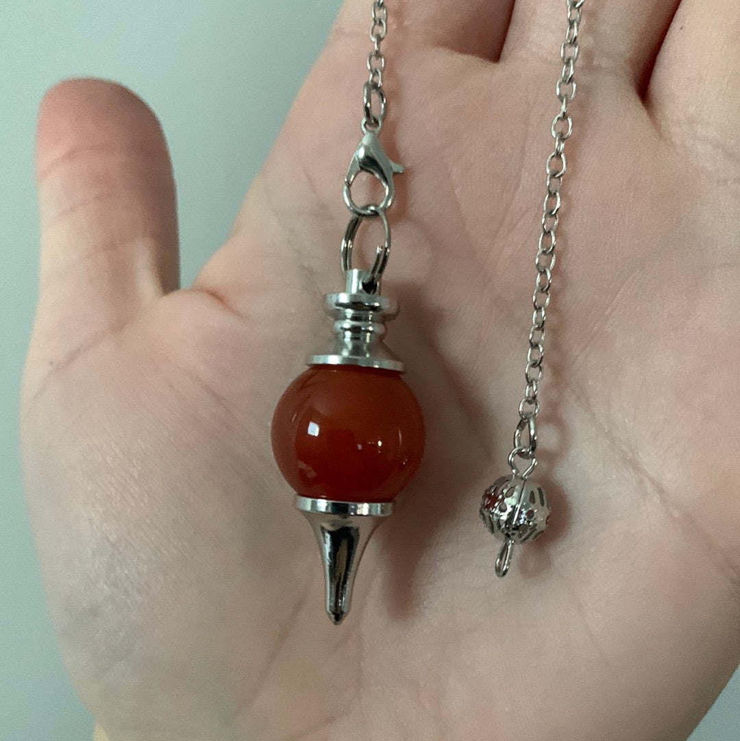 Pendulum Rounded - Carnelian