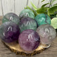 Candy Fluorite Spheres