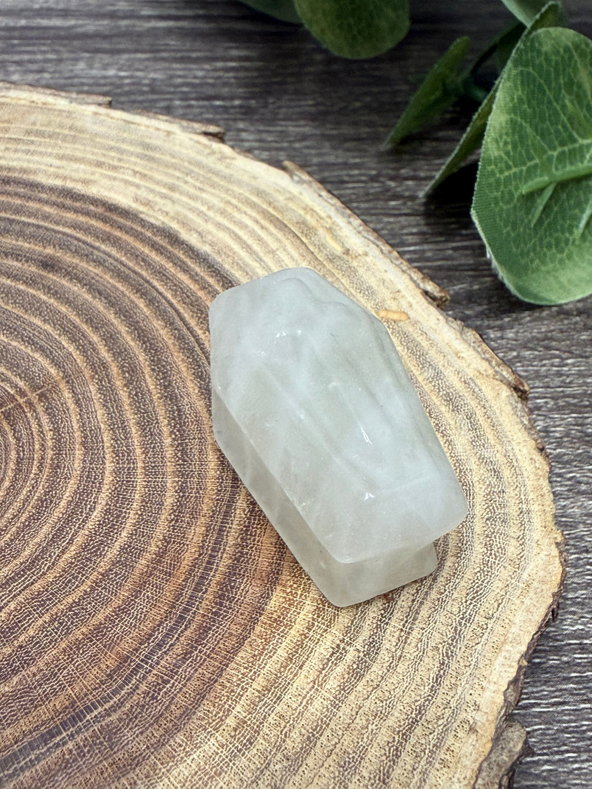 Coffin Crystal Carving