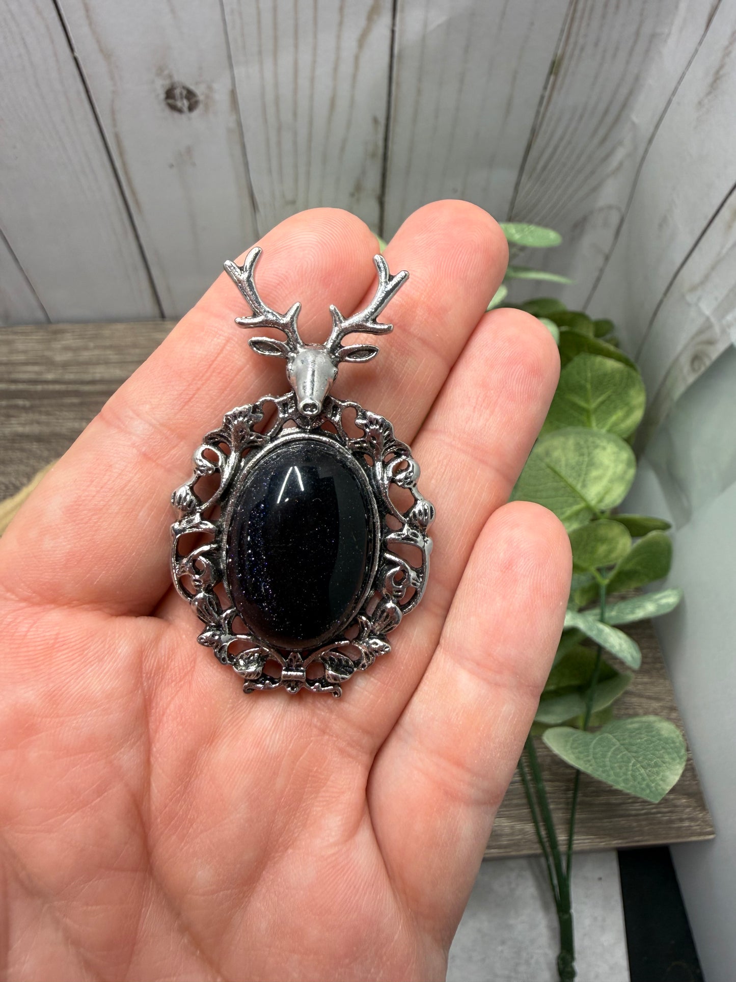 Deer Framed Pendant