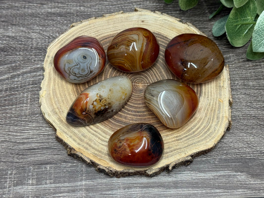 Sardonyx Palm Stones