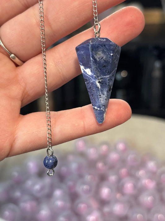 Pendulum Pointed - Sodalite