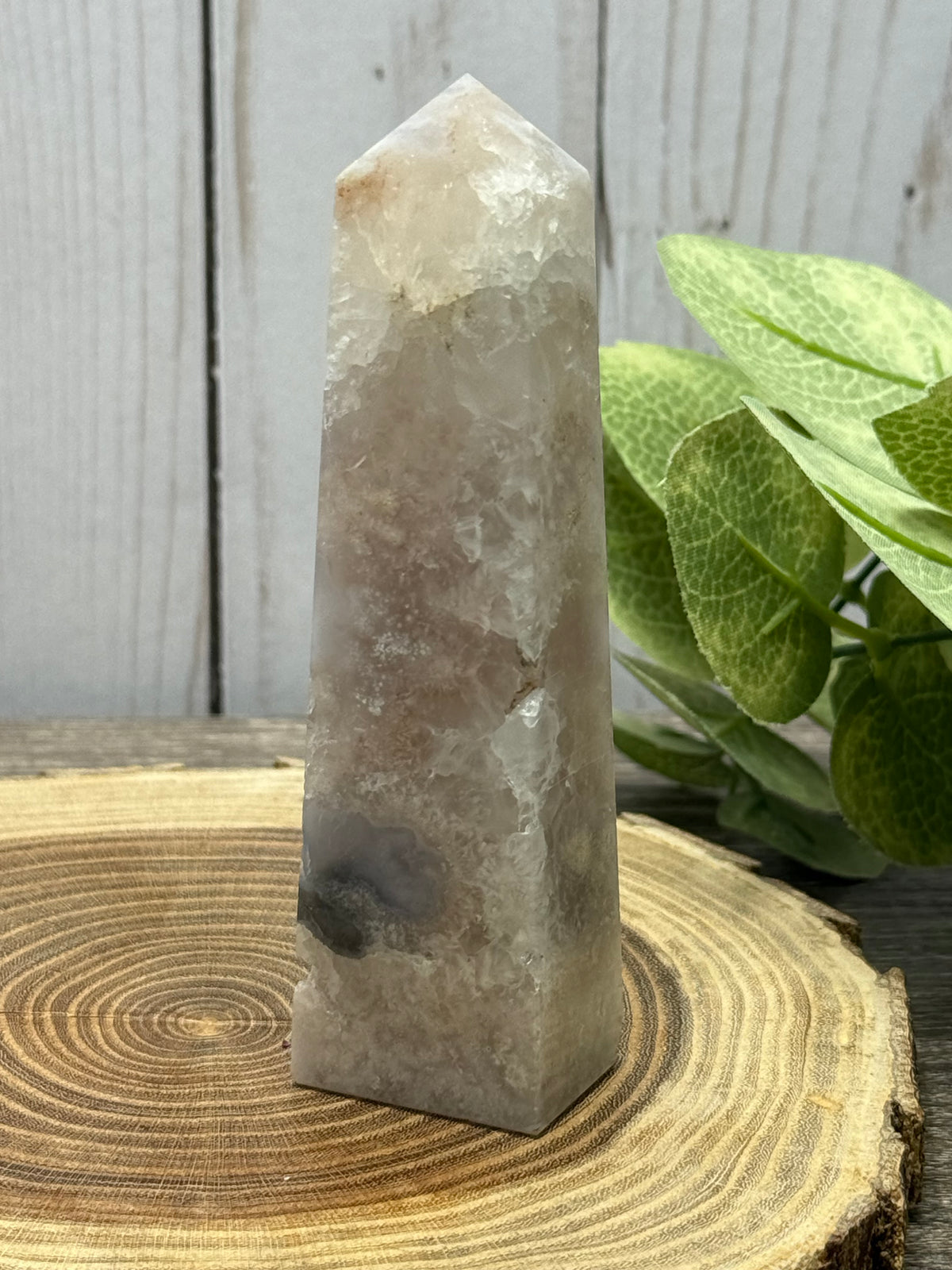 Flower Agate & Presulite Towers