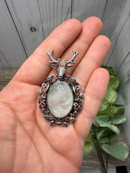 Deer Framed Pendant