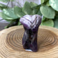 Male Body Crystal Carvings - Chevron Amethyst - Medium