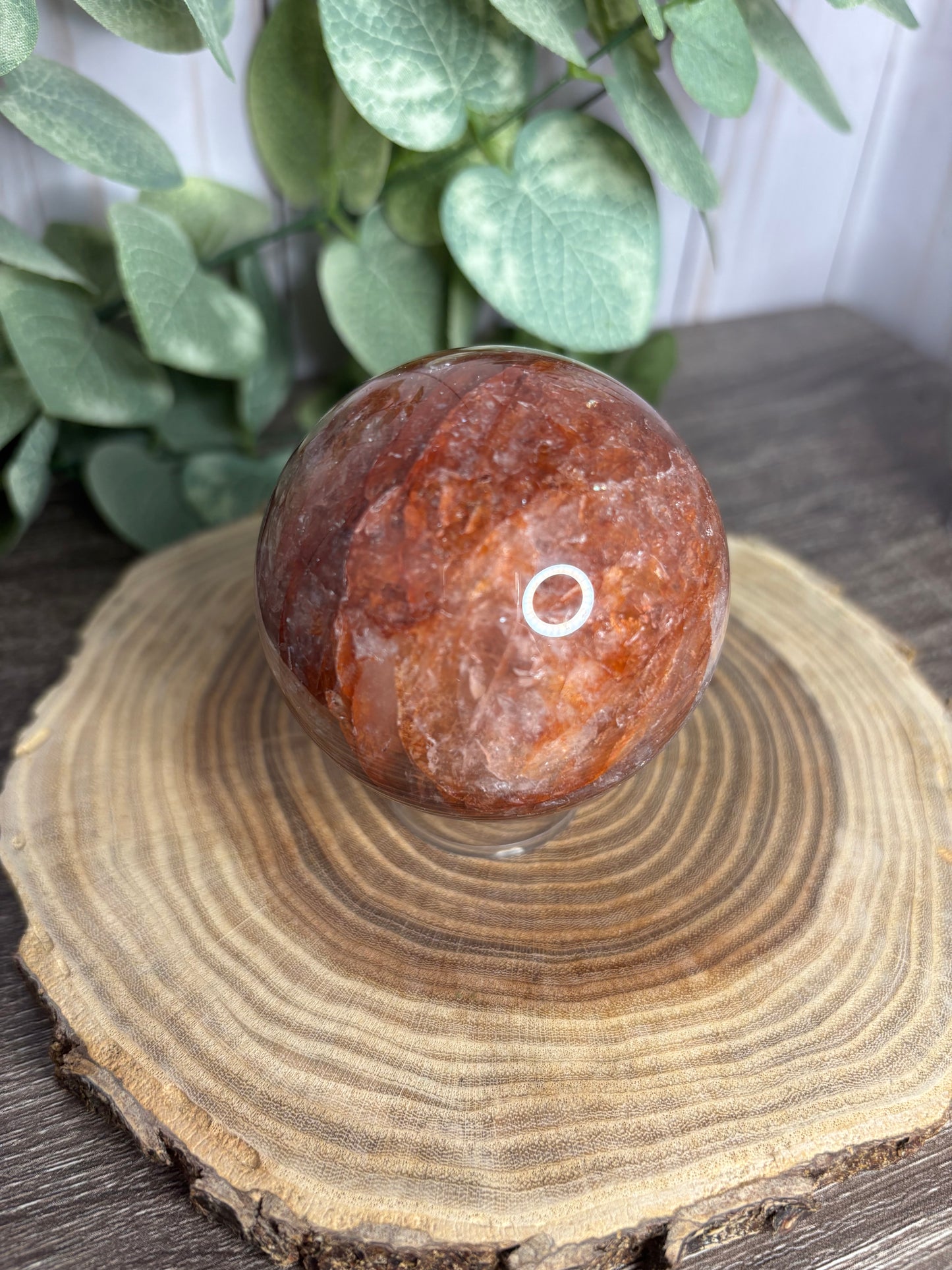 Fire Quartz Sphere