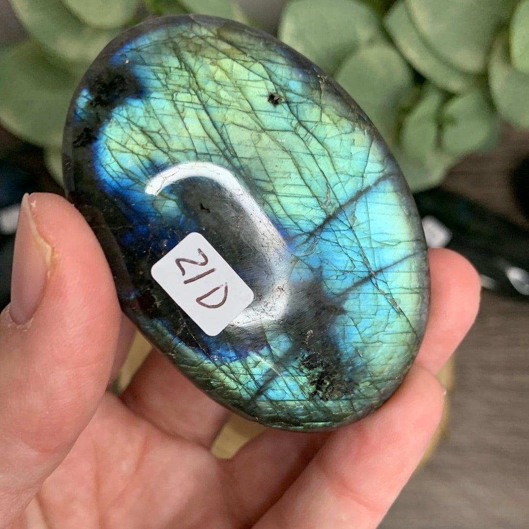 Labradorite Palm Stones