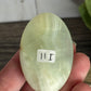 Pistachio Calcite Palm Stone