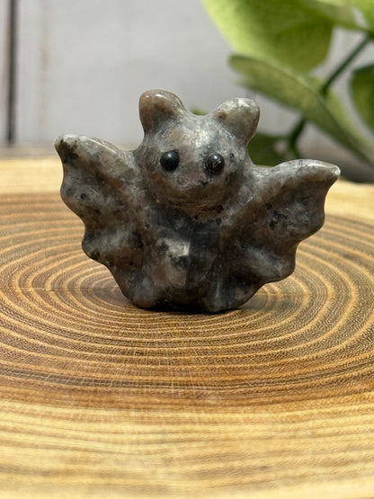 Crystal Bat Carving