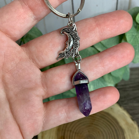 Keychain - Moon Charm