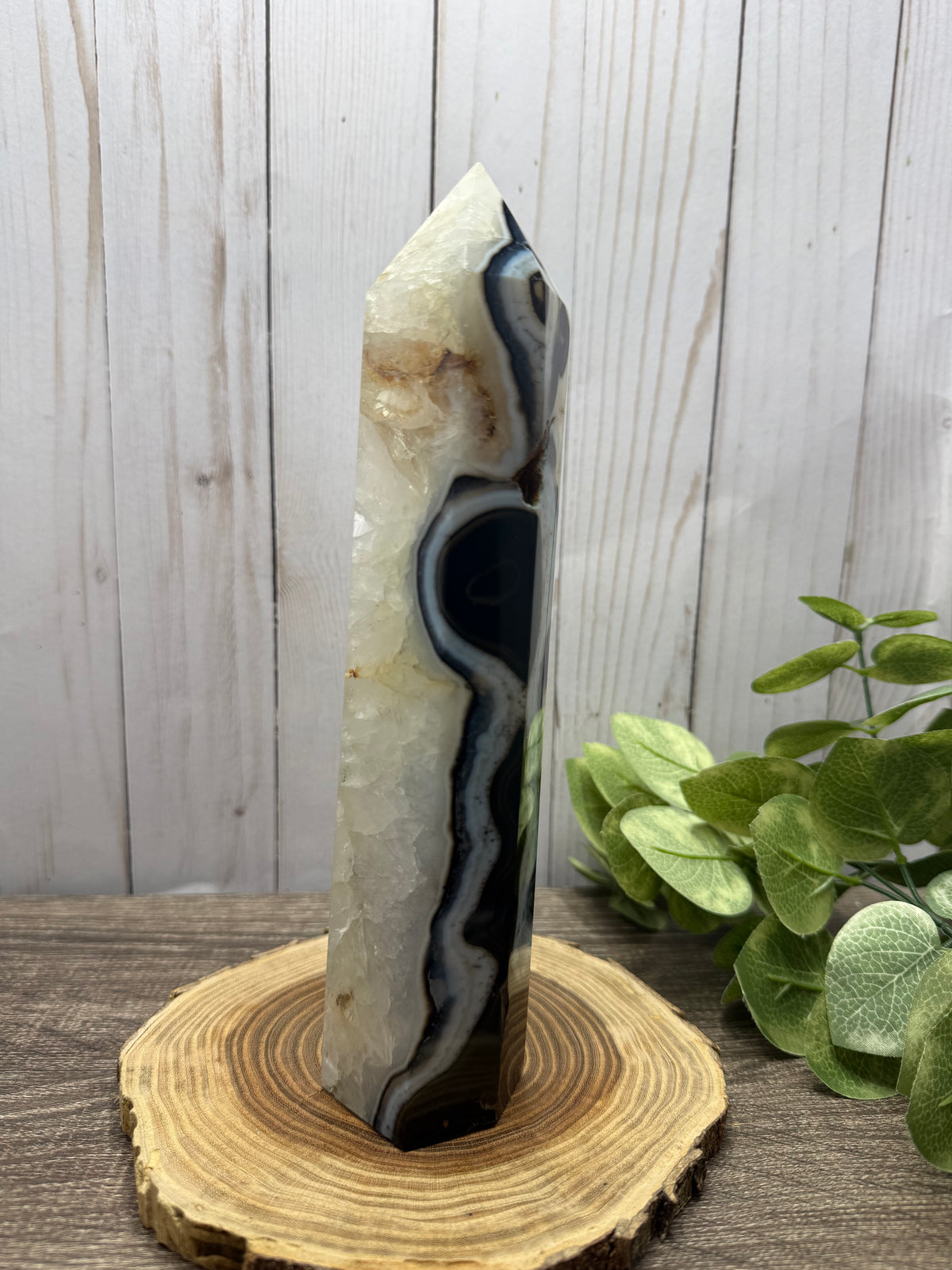 Black Agate Tower - Large
