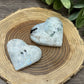 Rainbow Moonstone Carved Hearts