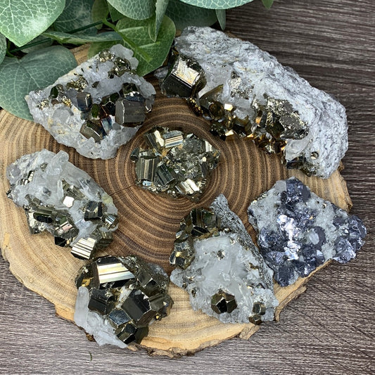 Pyrite Clusters