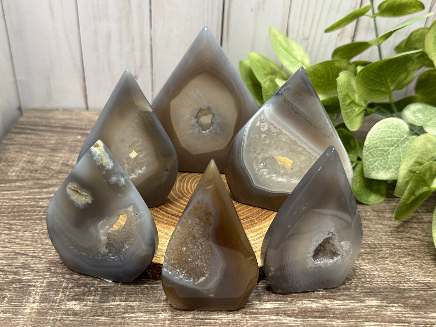 Druzy Agate Freeforms