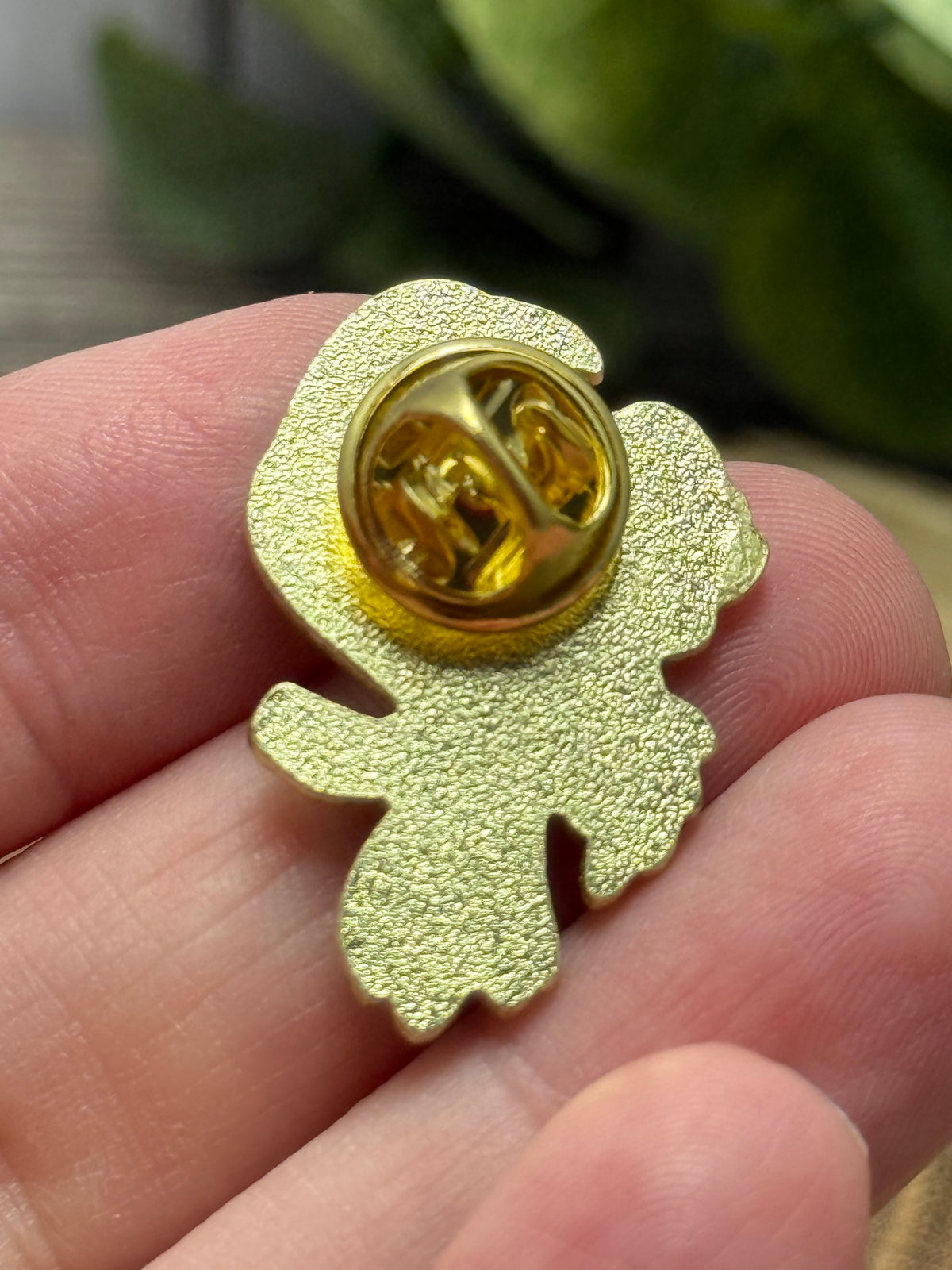 Crow & Rose Moon Pin