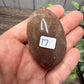 Peach Moonstone Palm Stones