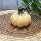 Pumpkin Carving - Orange Calcite and Green Jade