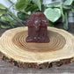 Tombstone/Headstone with Skull Crystal Carving