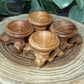 Wooden Sphere Stands