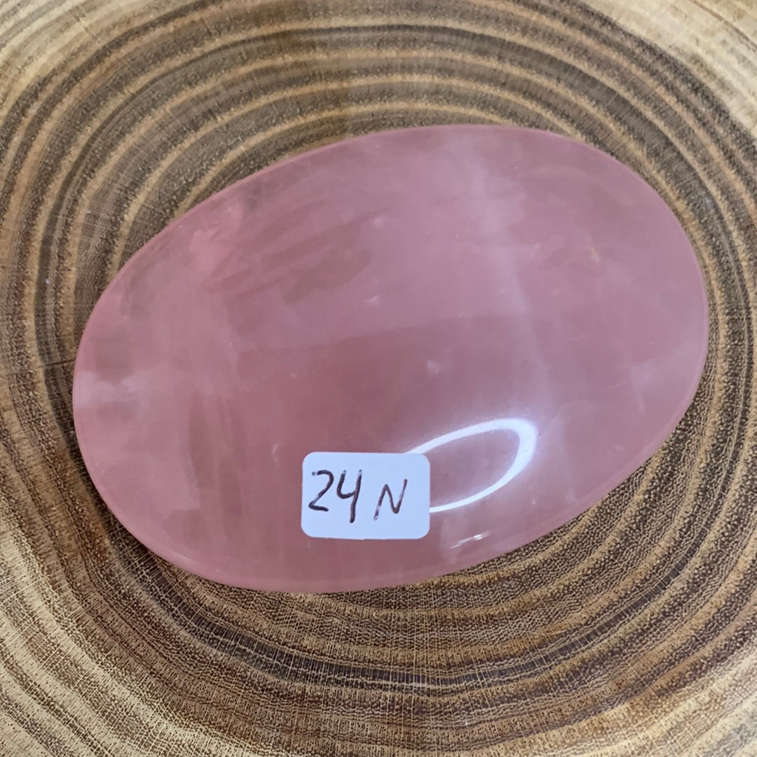 Rose Quartz Palm Stones