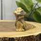 Crystal Cats with Hats Carvings